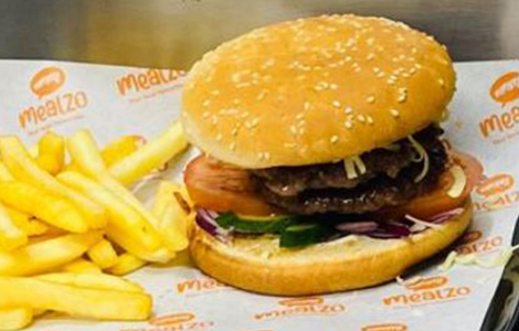 Bobbys Variety Bites burger
